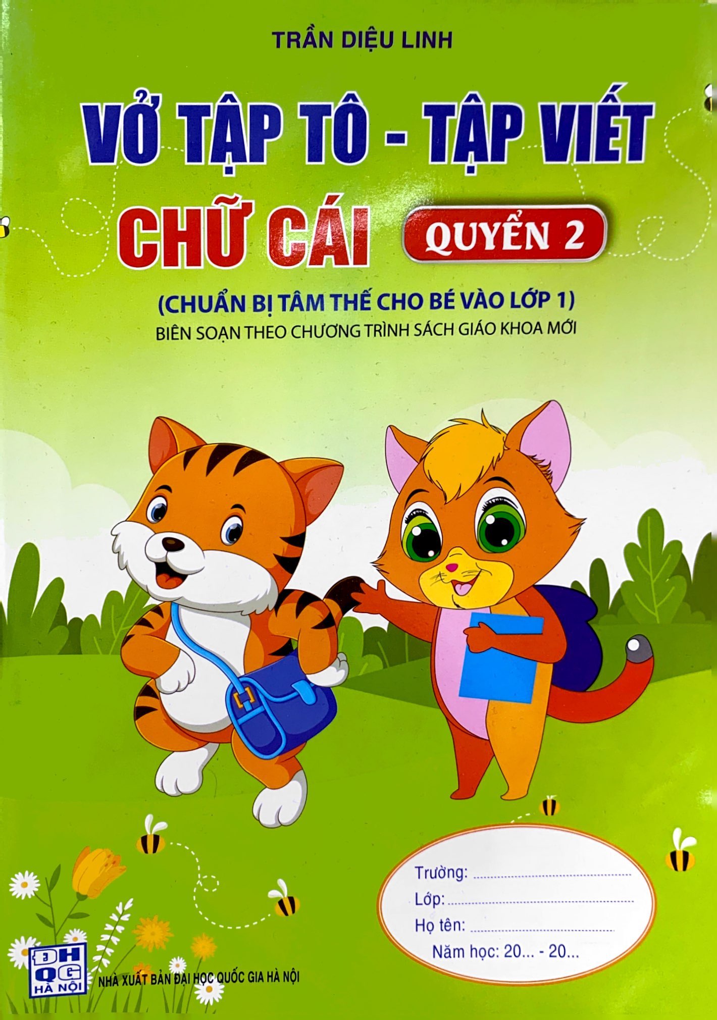bộ chuẩn bị tâm thế cho bé vào lớp 1: vở tập tô - tập viết chữ cái (quyển 2) (biên soạn theo chương trình sgk mới) - Ảnh 2