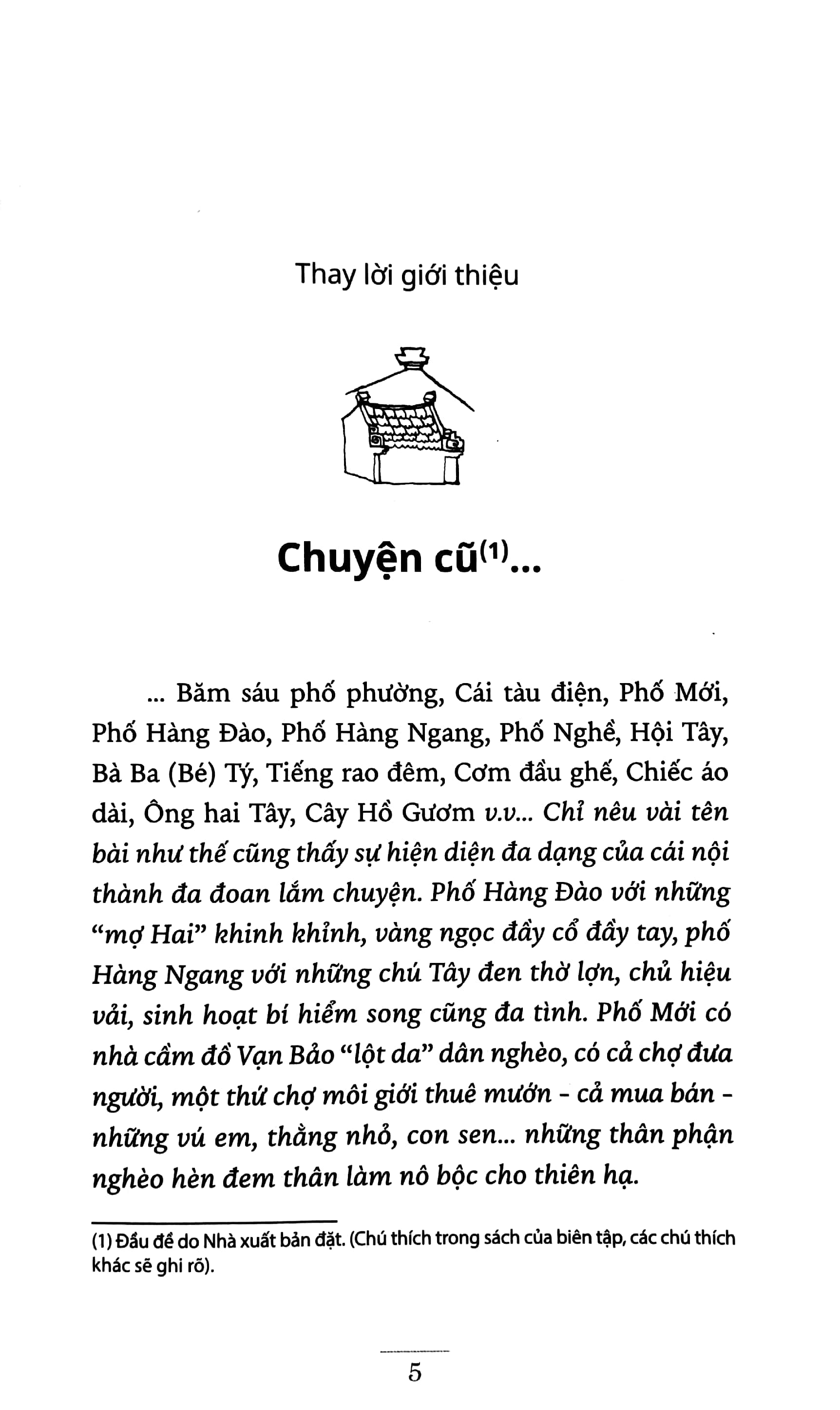 bộ chuyện cũ hà nội - phần 1 (tái bản 2022) - Ảnh 4