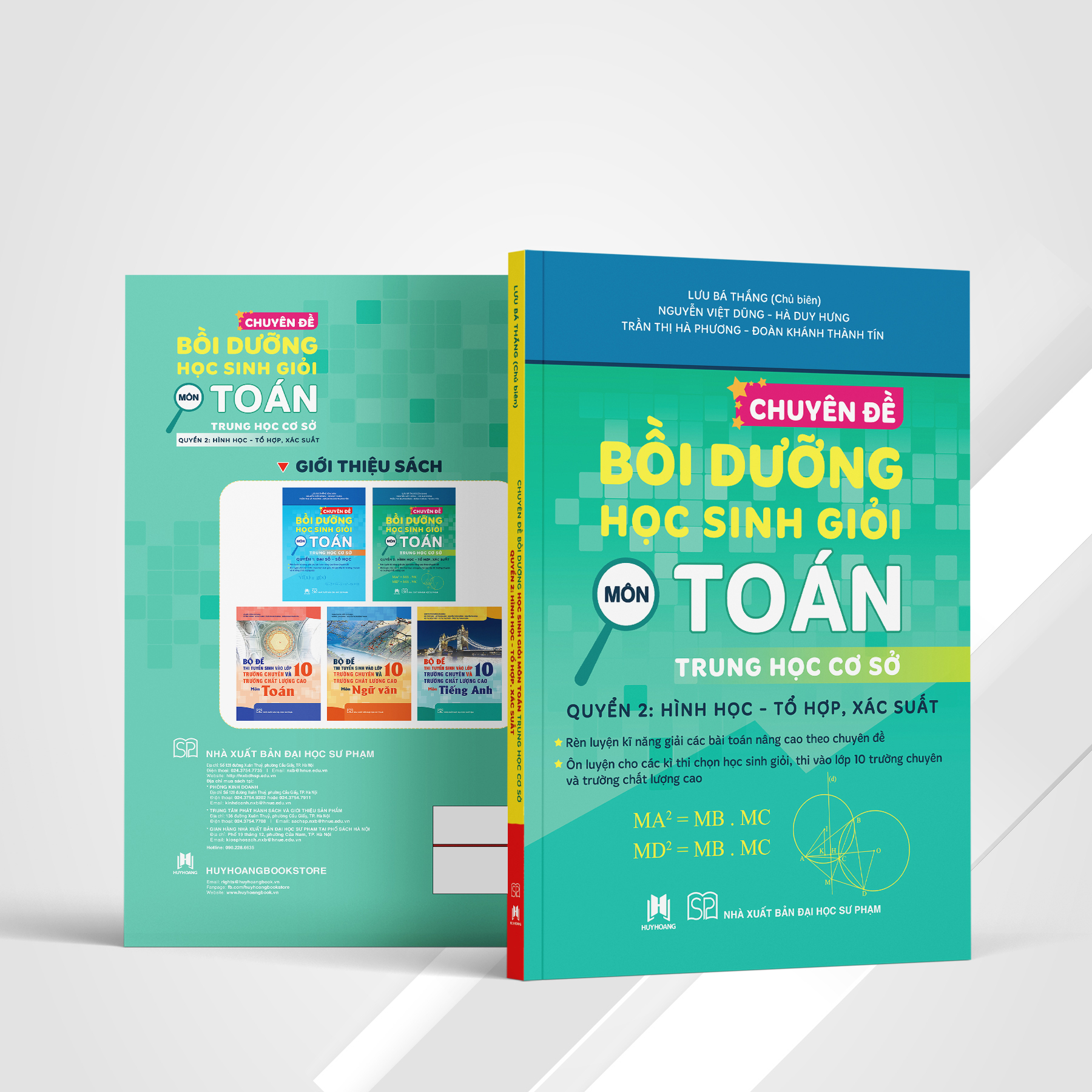 Bộ Chuyên Đề Bồi Dưỡng Học Sinh Giỏi Môn Toán Trung Học Cơ Sở - Quyển 2 - Hình Học-Tổ Hợp, Xác Suất - Ảnh 3