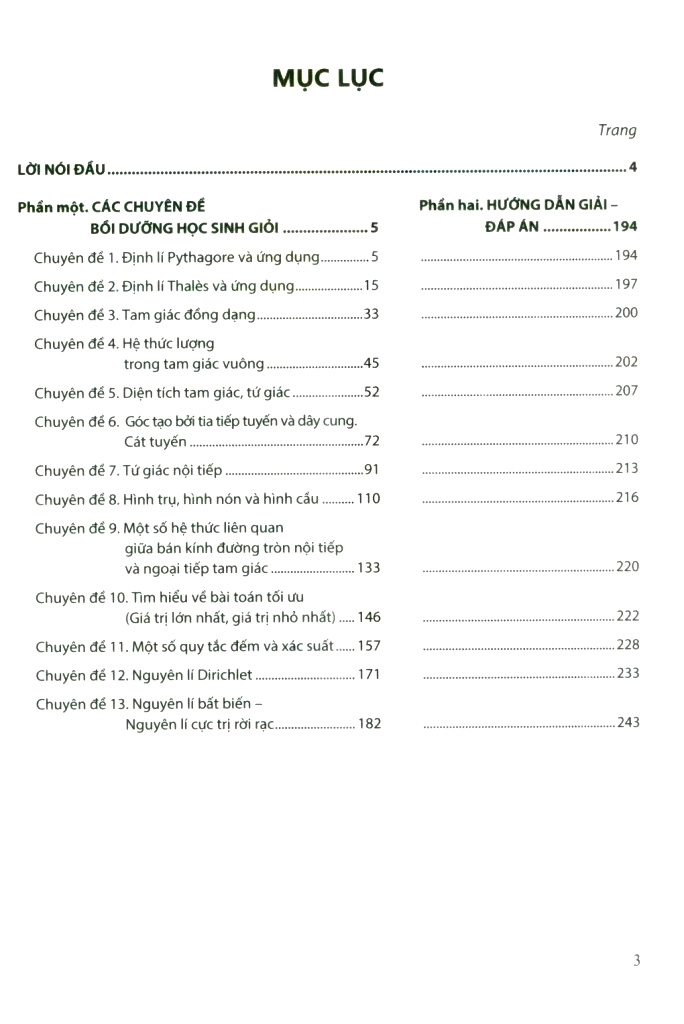 Bộ Chuyên Đề Bồi Dưỡng Học Sinh Giỏi Môn Toán Trung Học Cơ Sở - Quyển 2 - Hình Học-Tổ Hợp, Xác Suất - Ảnh 9