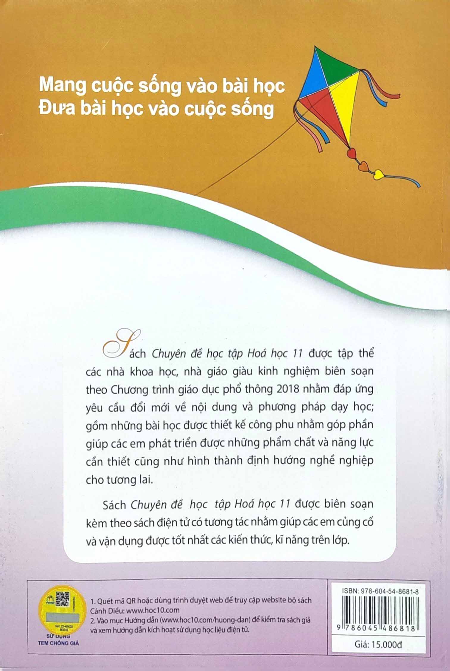 bộ chuyên đề học tập hoá học 11 (cánh diều) (chuẩn) - Ảnh 4