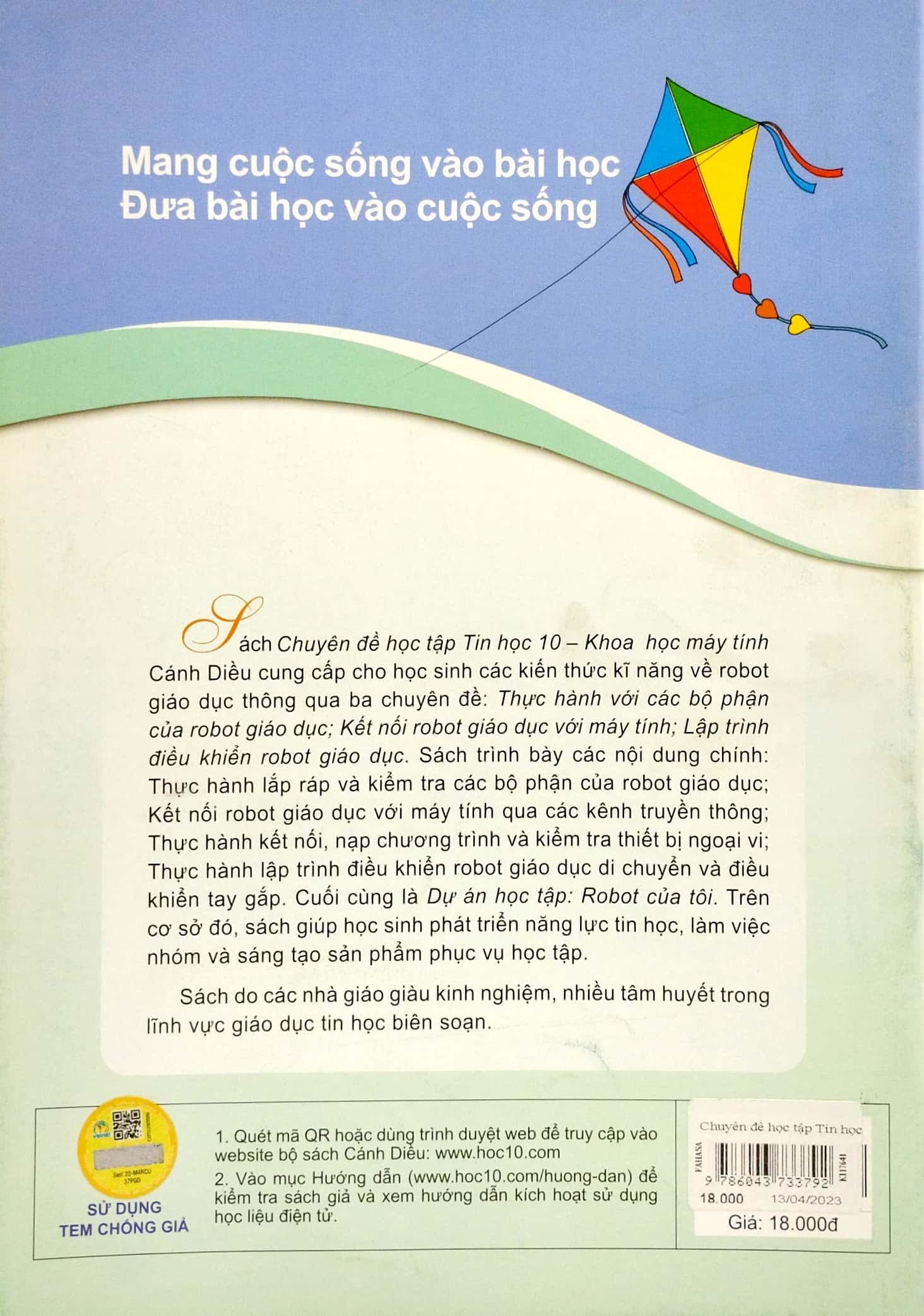 bộ chuyên đề học tập tin học 10 - khoa học máy tính (cánh diều) (chuẩn) - Ảnh 6