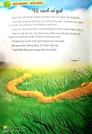 bộ chuyện kể cho bé mầm non - tập 1 - chủ đề - quê hương - đất nước; bác hồ; gia đình; trường mầm non; nghề nghiệp; giao thông (theo chuẩn chương trình giáo dục mầm non) (tái bản 2019) - Ảnh 3