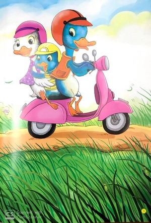 bộ chuyện kể cho bé mầm non - tập 1 - chủ đề - quê hương - đất nước; bác hồ; gia đình; trường mầm non; nghề nghiệp; giao thông (theo chuẩn chương trình giáo dục mầm non) (tái bản 2019) - Ảnh 4