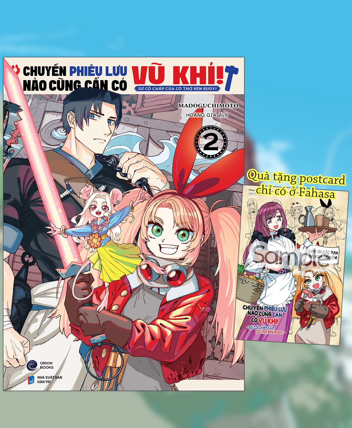Bộ
						
										
										Chuyến Phiêu Lưu Nào Cũng Cần Có Vũ Khí! - Sự Cố Chấp Của Cô Thợ Rèn Rudy! - Tập 2 - Tặng Kèm Postcard - Ảnh 2