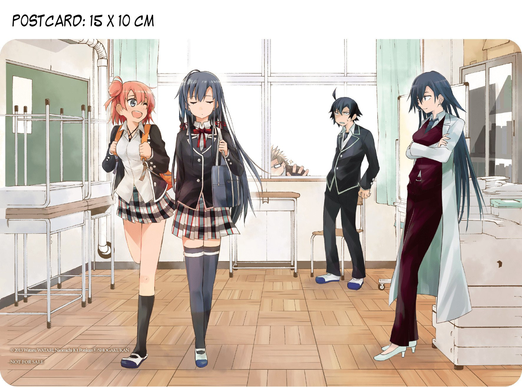 bộ chuyện tình thanh xuân bi hài của tôi quả nhiên là sai lầm @comic - tập 1 - tặng kèm postcard - Ảnh 3