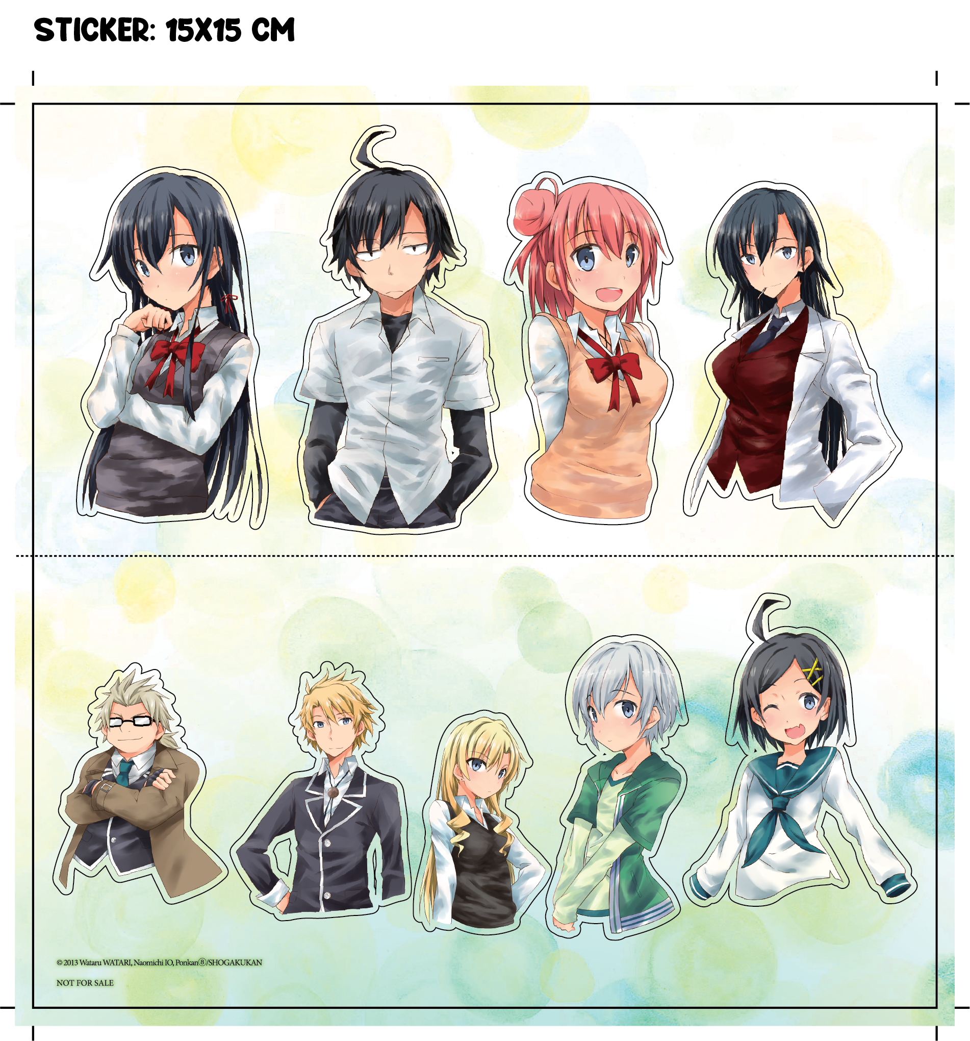 bộ chuyện tình thanh xuân bi hài của tôi quả nhiên là sai lầm @comic - tập 2 - bản đặc biệt - tặng kèm postcard + sticker - Ảnh 4