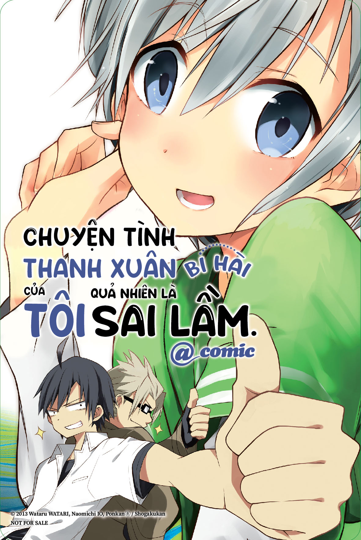 bộ chuyện tình thanh xuân bi hài của tôi quả nhiên là sai lầm @comic - tập 3 - bản đặc biệt - tặng kèm postcard + thẻ tích điểm - Ảnh 3