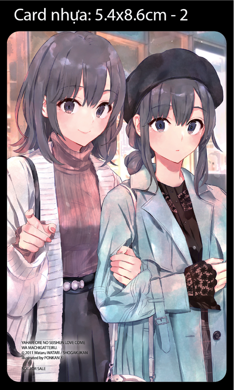 bộ chuyện tình thanh xuân bi hài của tôi quả nhiên là sai lầm - tập 14 - bản đặc biệt - tặng kèm postcard + 2 flyer + 2 thẻ nhựa - Ảnh 5