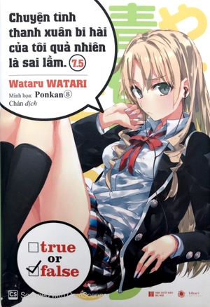 bộ chuyện tình thanh xuân bi hài của tôi quả nhiên là sai lầm - tập 7.5 - Ảnh 3