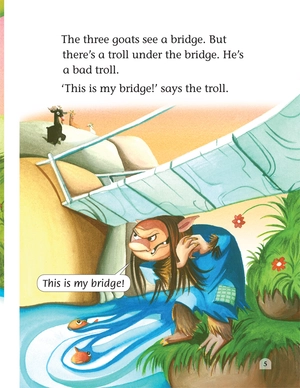 bộ classic tales 1 three billy-goats n/ed - Ảnh 7