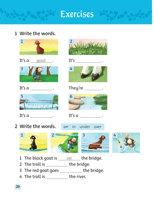 bộ classic tales 1 three billy-goats n/ed - Ảnh 8