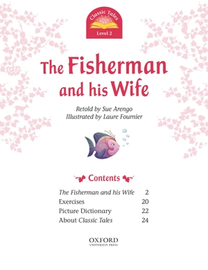 bộ classic tales 2 the fisherman and his wife n/ed - Ảnh 3