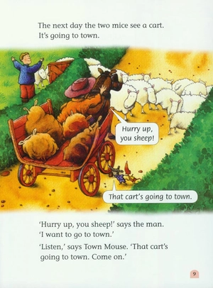 bộ classic tales 2 the town mouse and the country mouse n/ed - Ảnh 7