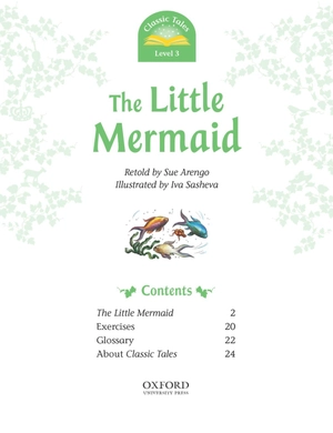 bộ classic tales 3 the little mermaid n/ed - Ảnh 4