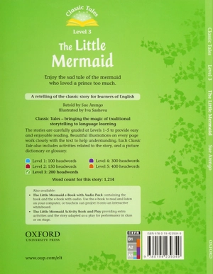 bộ classic tales 3 the little mermaid n/ed - Ảnh 6