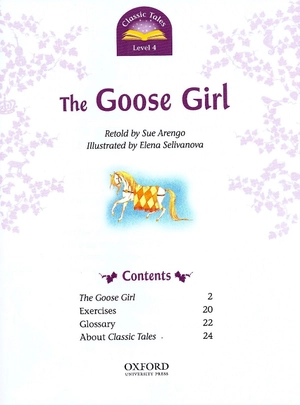 bộ classic tales 4 the goose girl n/ed - Ảnh 4