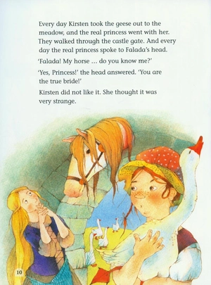 bộ classic tales 4 the goose girl n/ed - Ảnh 6