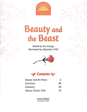 bộ classic tales 5 beauty and the beast n/ed - Ảnh 4