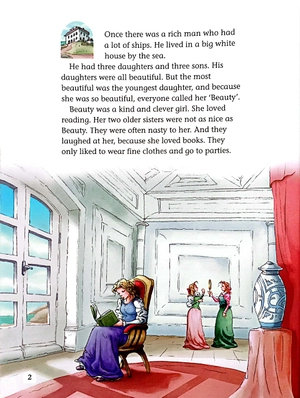 bộ classic tales 5 beauty and the beast n/ed - Ảnh 5