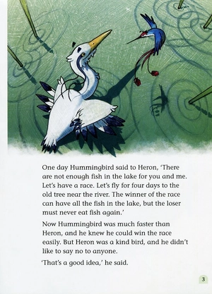 bộ classic tales level 3: heron & hummingbird - Ảnh 5