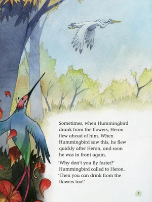 bộ classic tales level 3: heron & hummingbird - Ảnh 7