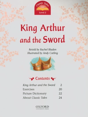 bộ classic tales, second edition 2: the king arthur and the sword - Ảnh 4