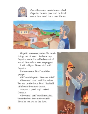 bộ classic tales, second edition 5: pinocchio - Ảnh 5