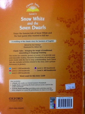 bộ classic tales, second edition 5: snow white and the seven dwarfs - Ảnh 12