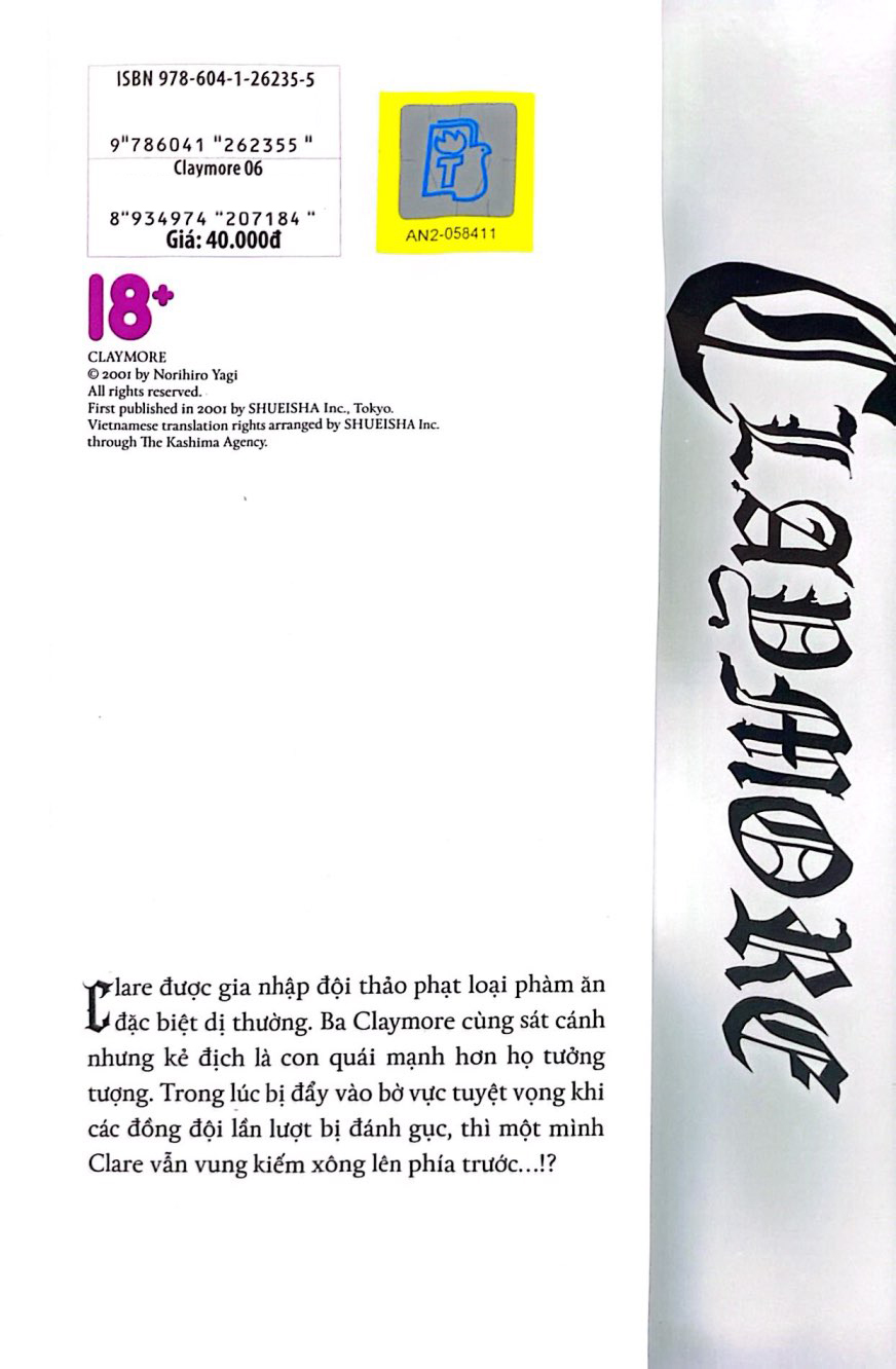 Bộ Claymore - Tập 6 - Bia Mộ Bất Tận - Ảnh 8