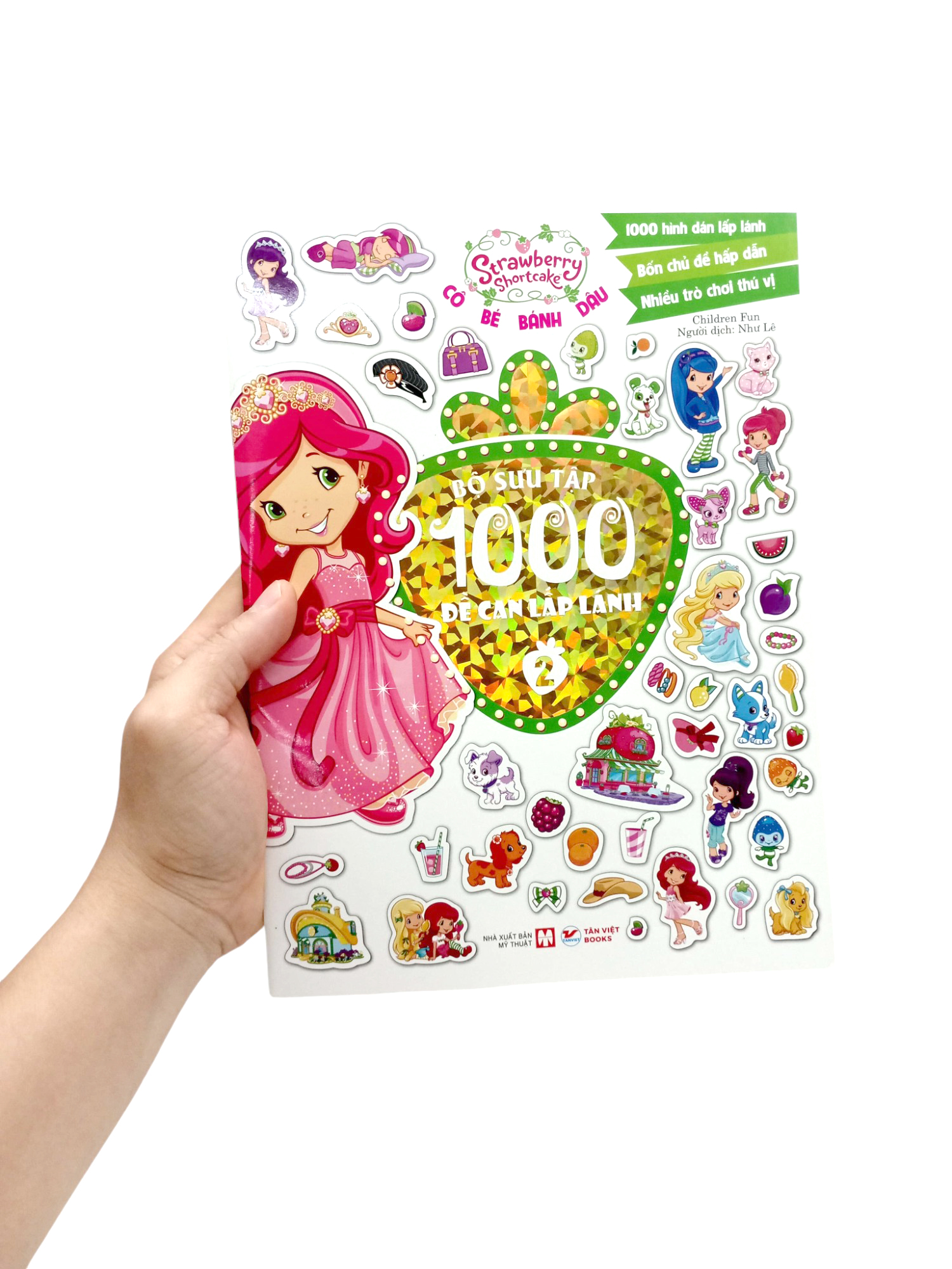 bộ cô bé bánh dâu - 1000 đề can lấp lánh (tập 2) - Ảnh 7