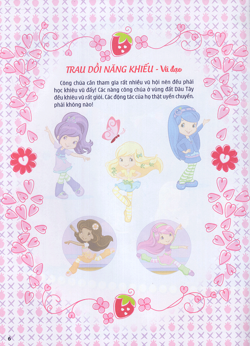 bộ cô bé bánh dâu- 1000 đề can lấp lánh - tập 3 - Ảnh 7