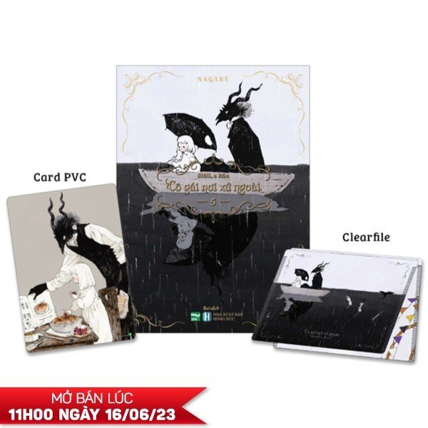 Bộ Cô Gái Nơi Xứ Ngoài - Tập 5 - Bản Đặc Biệt - Tặng Kèm Card PVC + Clearfile