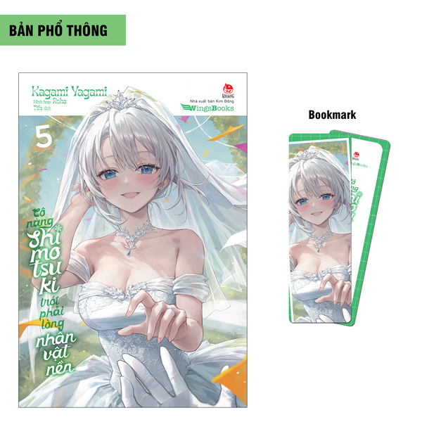 Bộ Cô Nàng Shimotsuki Trót Phải Lòng Nhân Vật Nền - Tập 5 - Tặng Kèm Bookmark