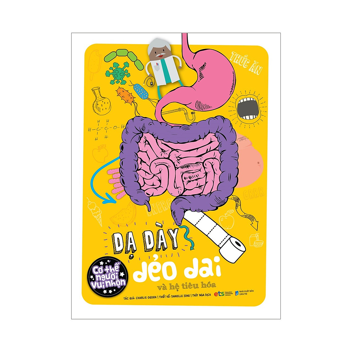 bộ cơ thể người vui nhộn (bộ 4 cuốn) - Ảnh 2