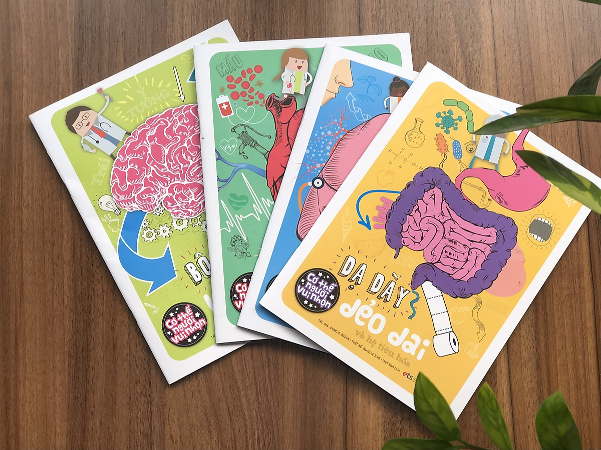 bộ cơ thể người vui nhộn (bộ 4 cuốn) - Ảnh 6