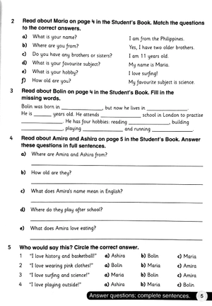 bộ collins international primary english as a second language workbook 5 - Ảnh 5