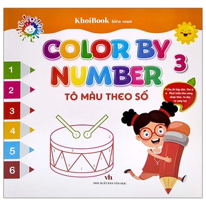 bộ color by number - tô màu theo số -tập 3 - Ảnh 2