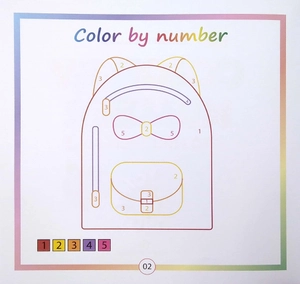 bộ color by number - tô màu theo số -tập 3 - Ảnh 5