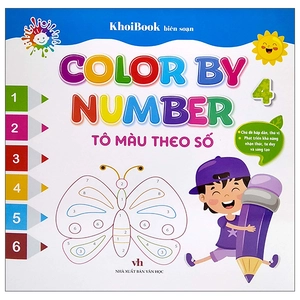 bộ color by number - tô màu theo số -tập 4 - Ảnh 2