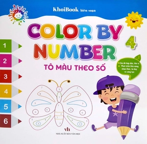 bộ color by number - tô màu theo số -tập 4 - Ảnh 3
