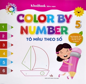 bộ color by number - tô màu theo số -tập 5 - Ảnh 3