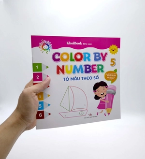 bộ color by number - tô màu theo số -tập 5 - Ảnh 8