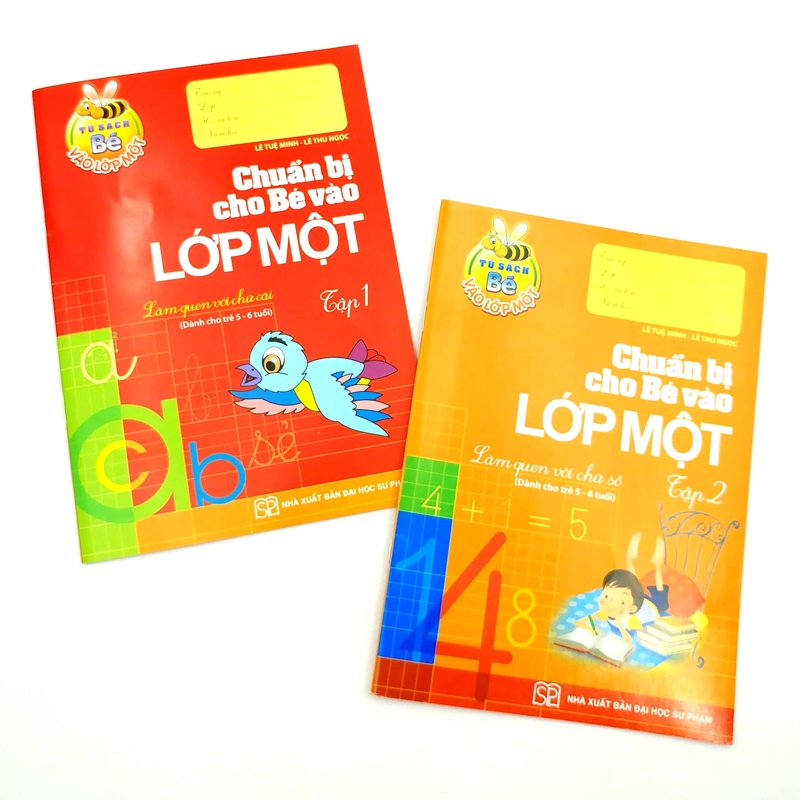 bộ combo làm quen với chữ cái - chuẩn bị cho bé vào lớp 1 -tập 1 và 2 - tủ sách bé vào lớp 1 (bộ 2 tập) - Ảnh 4