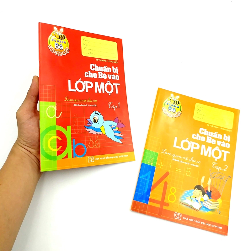 bộ combo làm quen với chữ cái - chuẩn bị cho bé vào lớp 1 -tập 1 và 2 - tủ sách bé vào lớp 1 (bộ 2 tập) - Ảnh 5