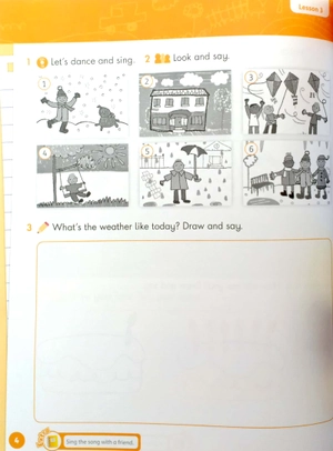 bộ combo learn with us: level 1: class book + activity book with online practice - Ảnh 6