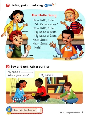 bộ combo let's go level 1: student book + workbook with online practice - 5th edition (bộ 2 cuốn) - Ảnh 5