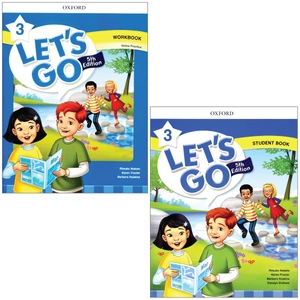 bộ combo let's go level 3: student book + workbook with online practice - 5th edition (bộ 2 cuốn)