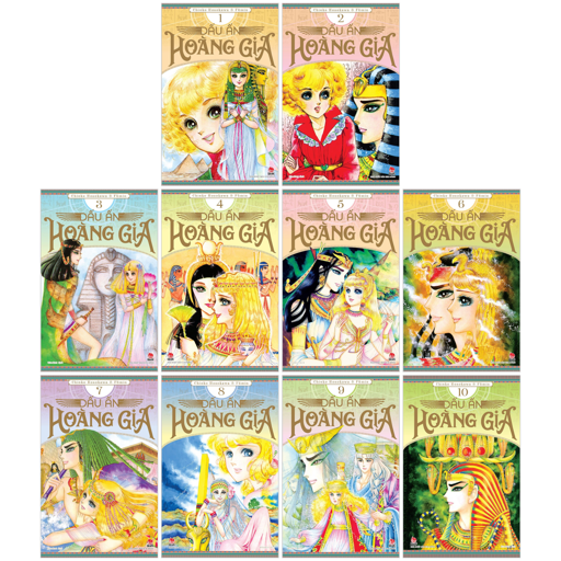 Bộ Combo Manga - Dấu Ấn Hoàng Gia: Tập 1 - 10 (Bộ 10 Tập)