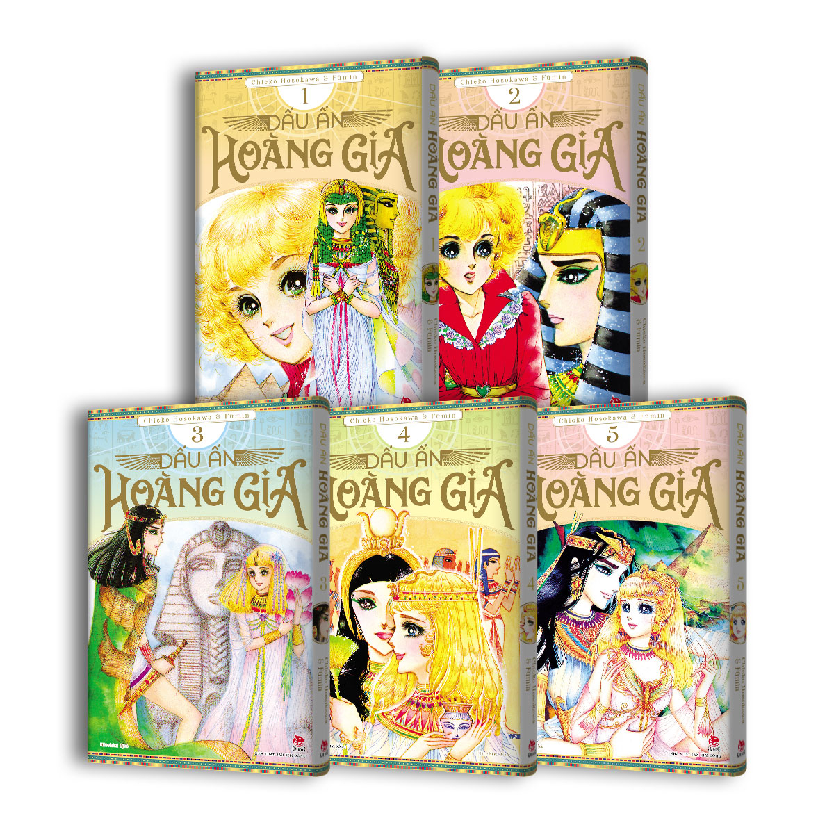 Bộ Combo Manga - Dấu Ấn Hoàng Gia: Tập 1 - 5 (Bộ 5 Tập) - Tặng Kèm Postcard - Ảnh 3